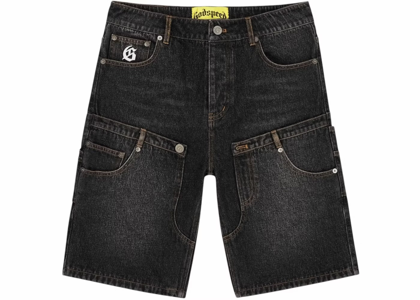 Godspeed Twin Panel Denim Shorts
