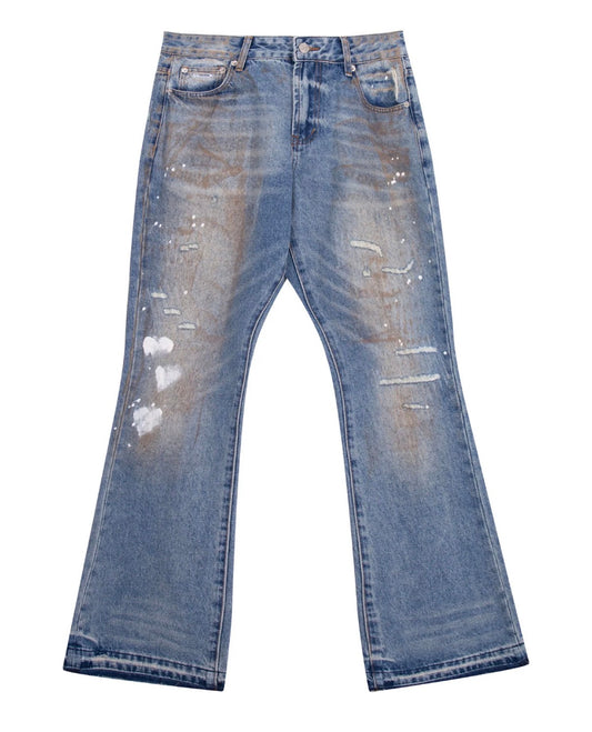 Undeveloped Dirty Flare Denim