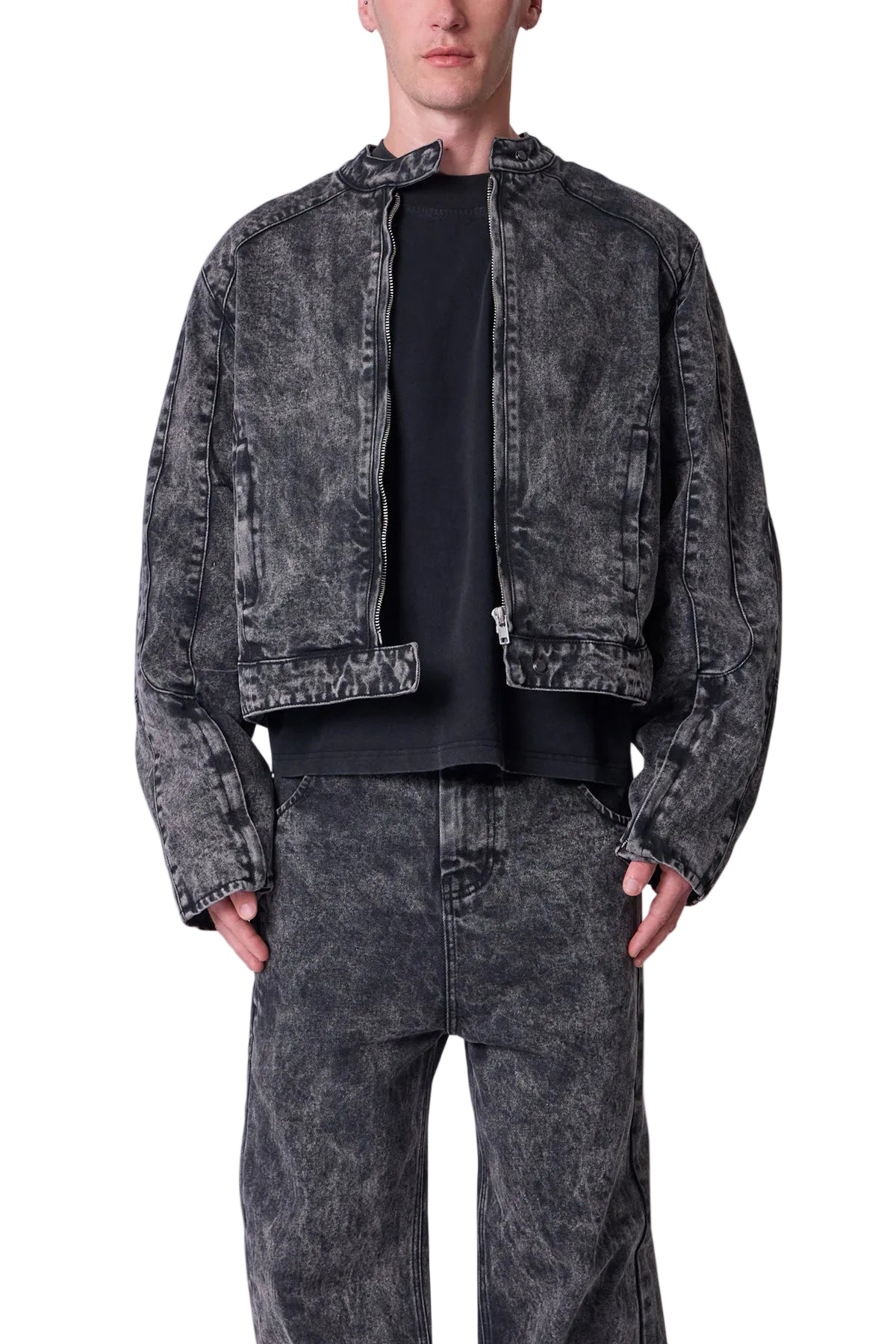 MNML Moto Denim Jacket