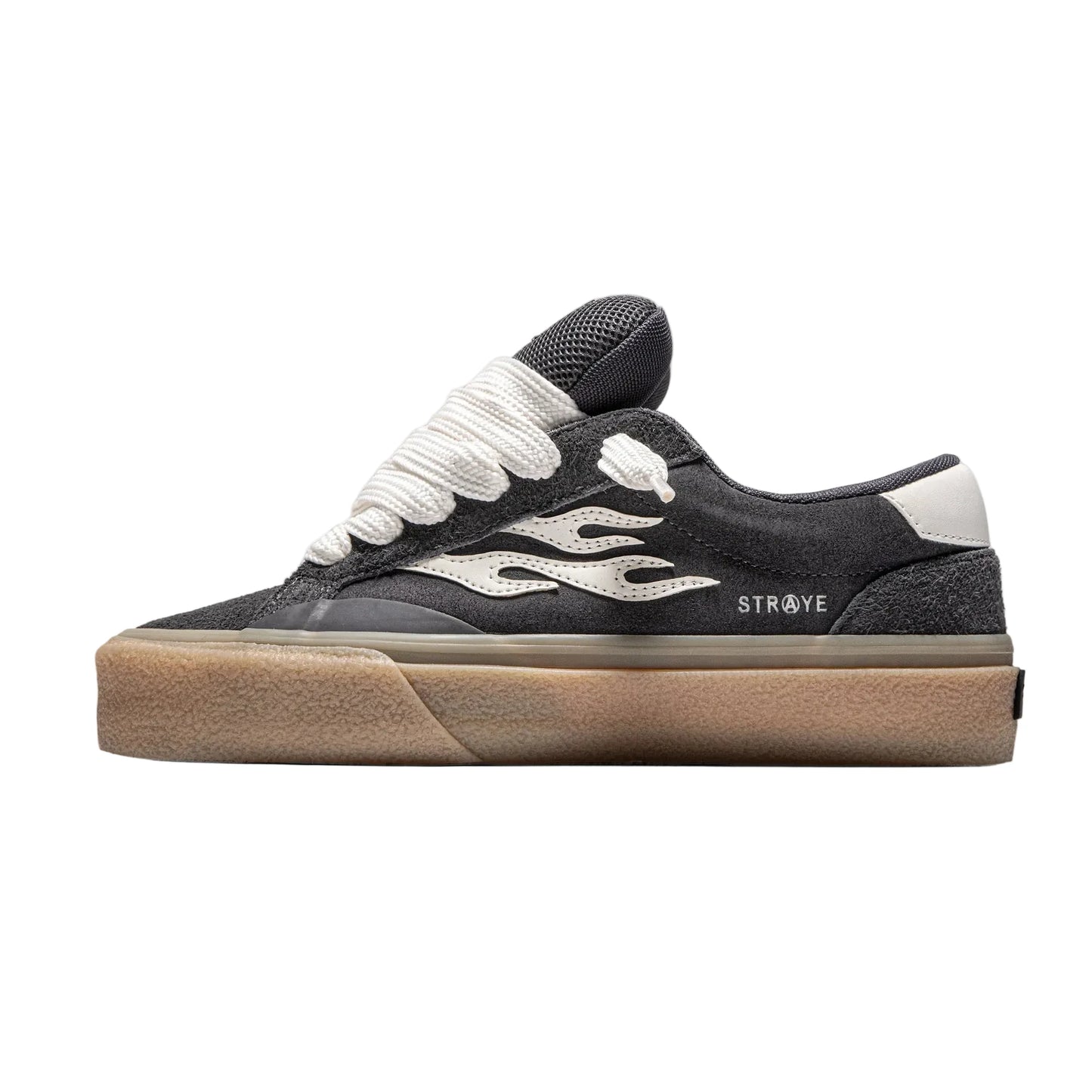 Straye Carbon Crepe Sneakers