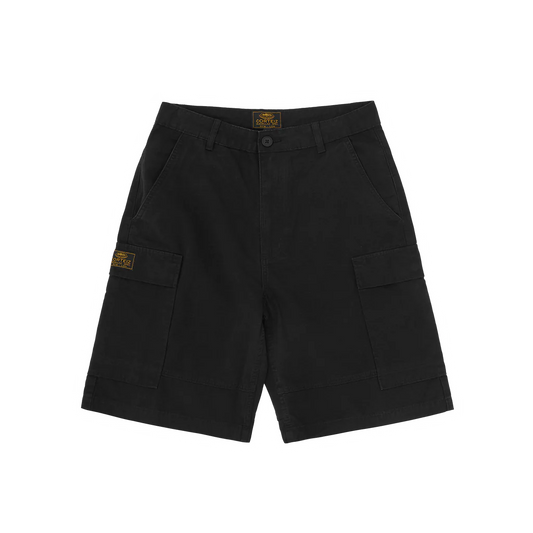 Corteiz Cargo Black Short