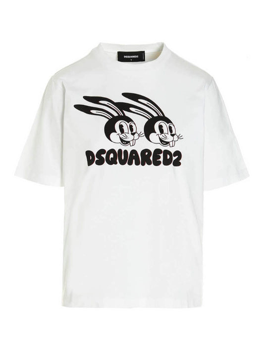 Dsquared2 White Lunar Year Easy Tee