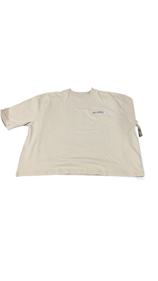 Willy Chavarria Cream Side Logo Tee