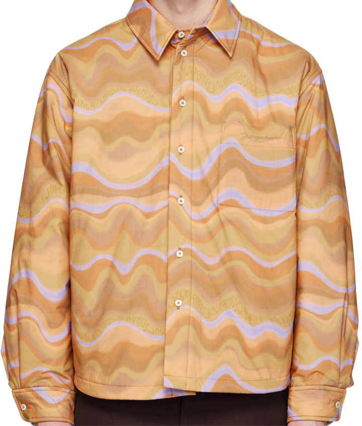 Jacquemus Orange Le Raphia la
Chemise Boulanger' Shirt