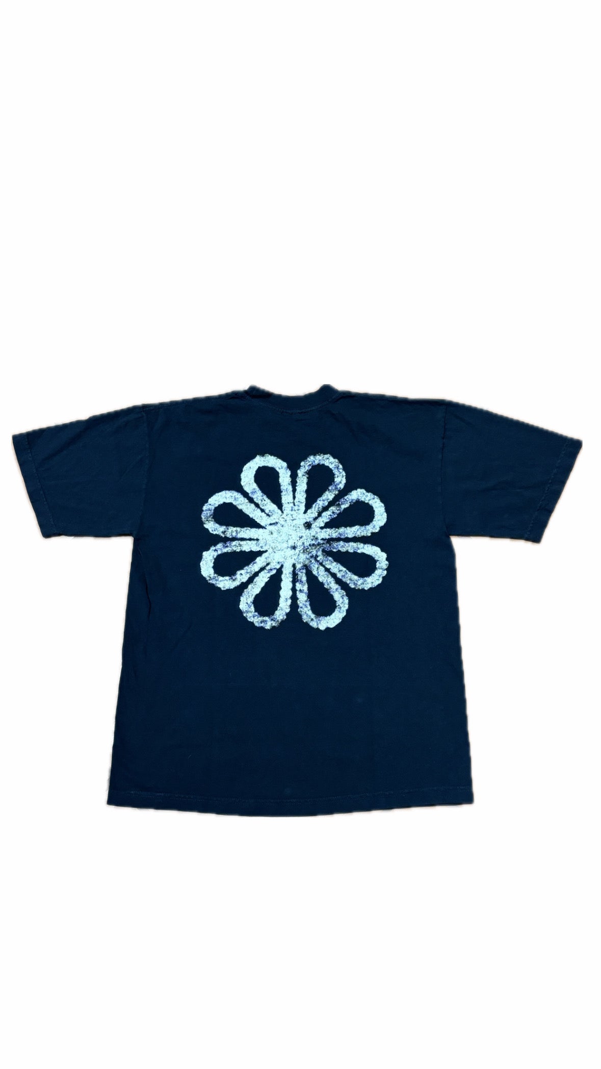 Made in Effort Flower Navy Tee