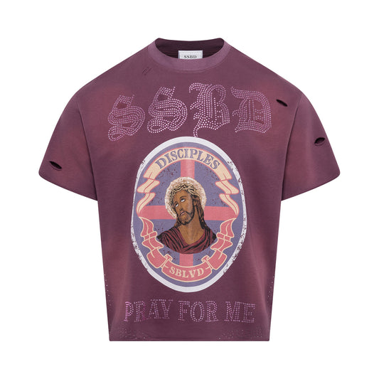 SSBD Disciples Purple Tee