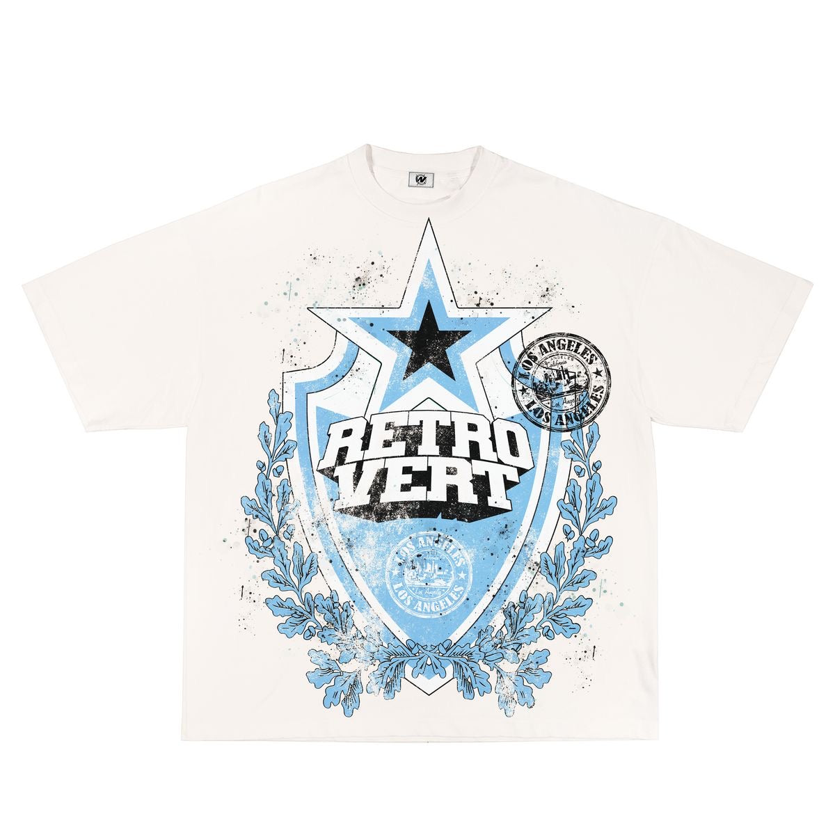 Retrovert Blue Star Tee