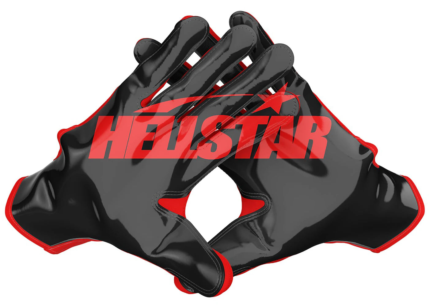 Hellstar Logo Black Gloves