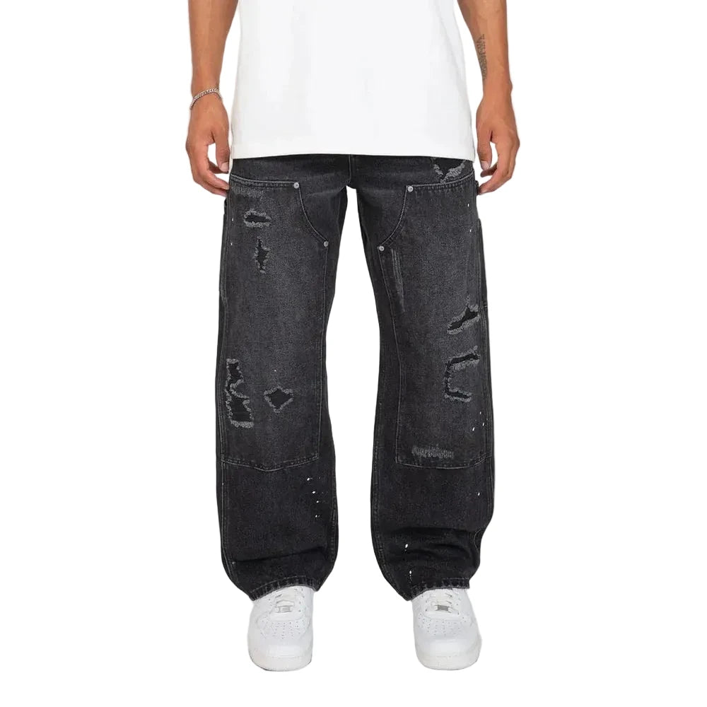 EPTM MERIT CARPENTER BLACK JEANS