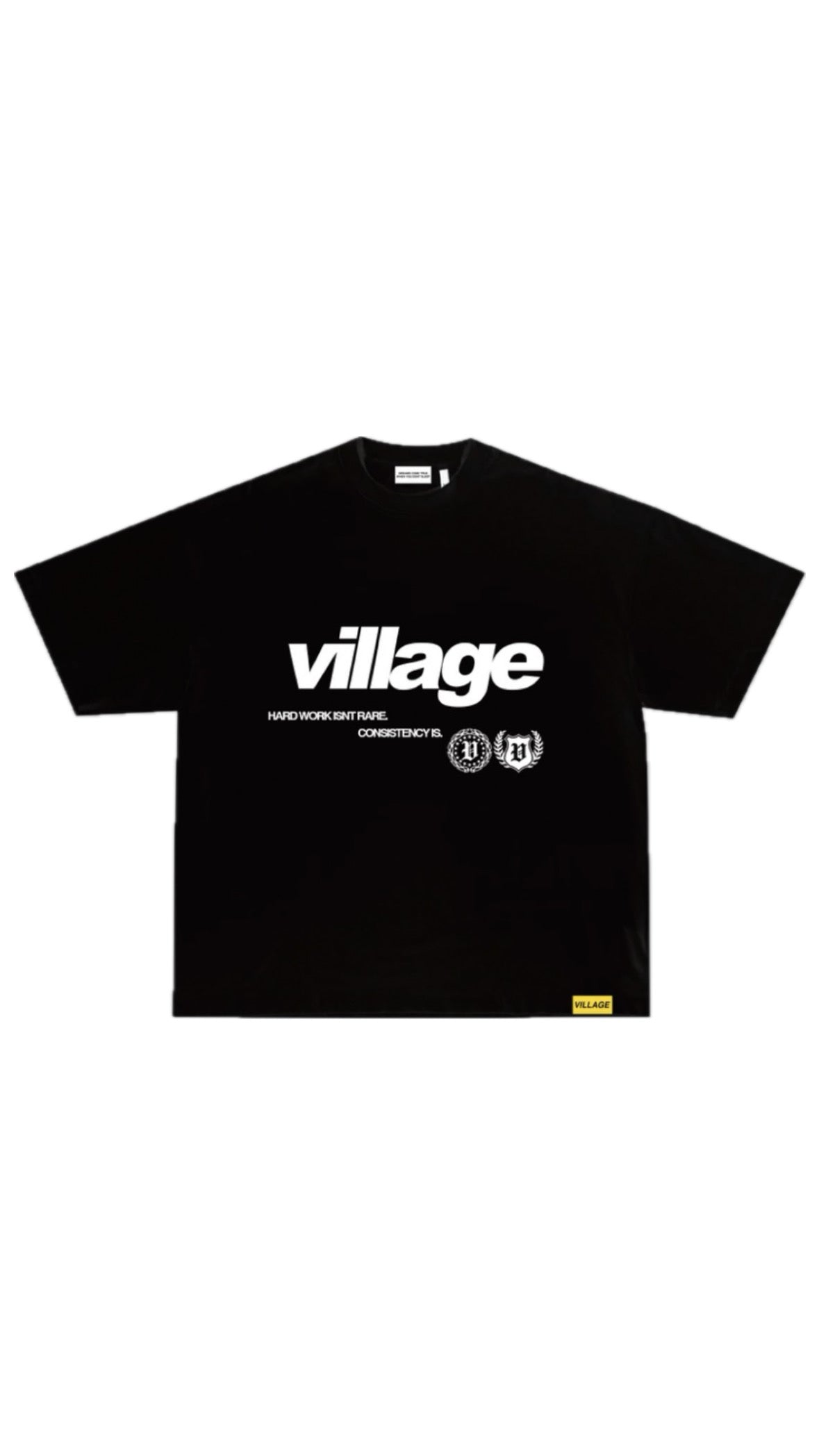 V!llage After Hours Black Tee