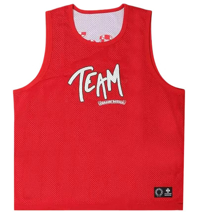 Chrome Hearts Matty Boy Red Mesh Team Form Jersey