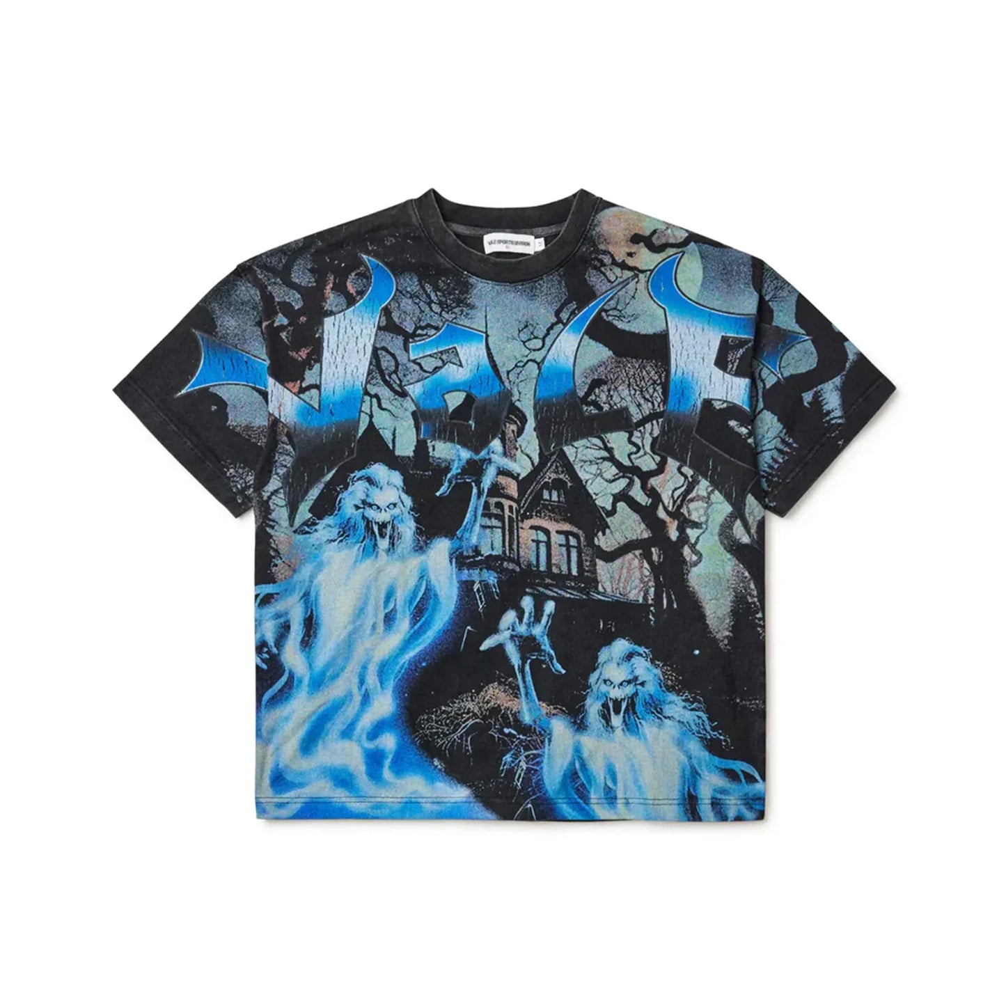 Vale Forever Horror Distressed Tee