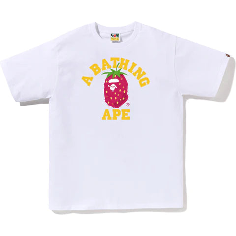 Bape Strawberry White Tee