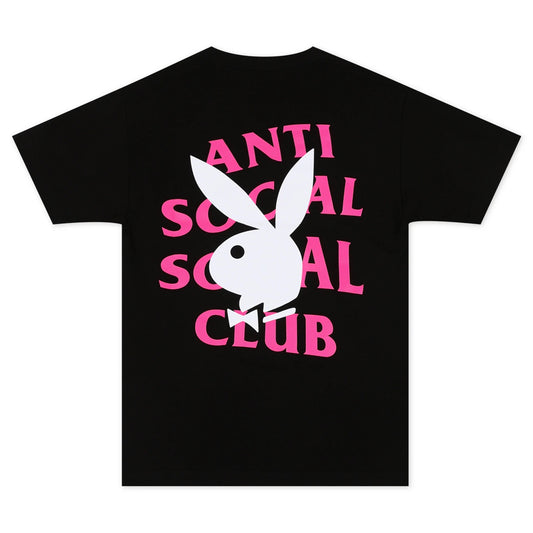 ASSC x Playboy Remix Black Tee