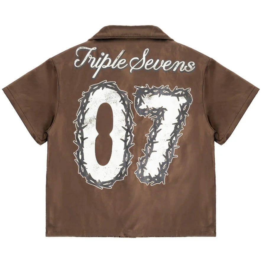 Triple Seven Nylon Brown Set