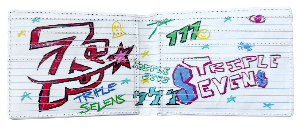 TRIPLE SEVENS NOTEBOOK WALLET