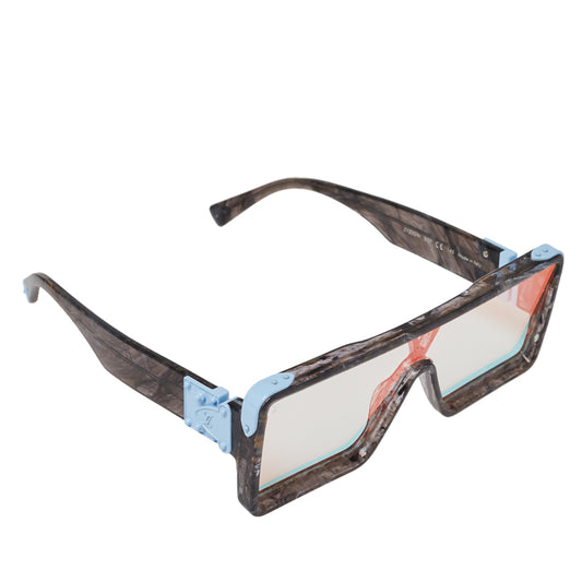 Louis Vuitton Marbled Grey/ Clear Sunglasses (USED)