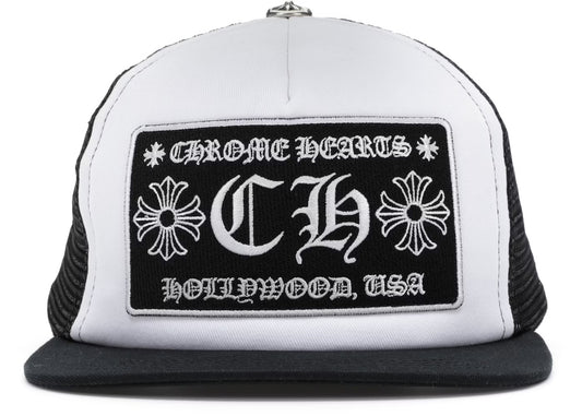 Chrome Hearts Hollywood Trucker Black/White