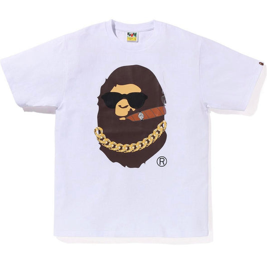 Bape Boss White Tee