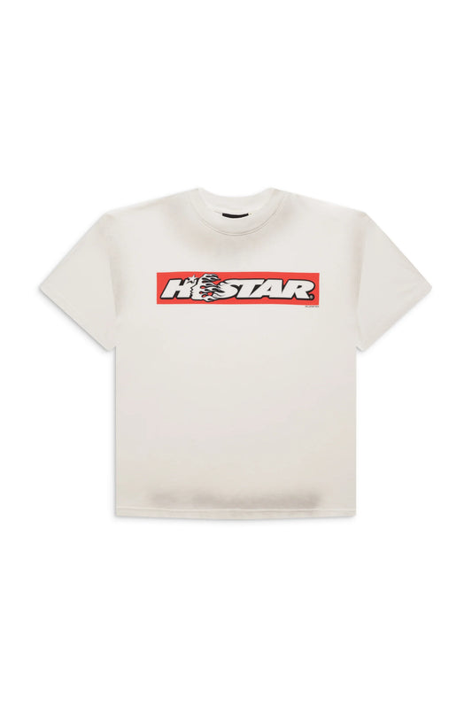 Hellstar Box Logo White Tee
