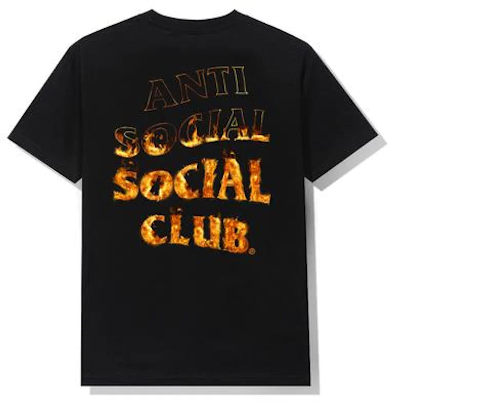 ASSC Fire Logo Black Tee