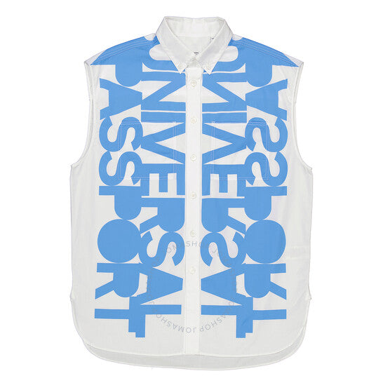 Burberry Blue Topaz Universal Passport Sleeveless Shirt