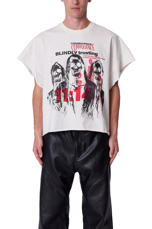 MNML GRIM CUTOFF TEE