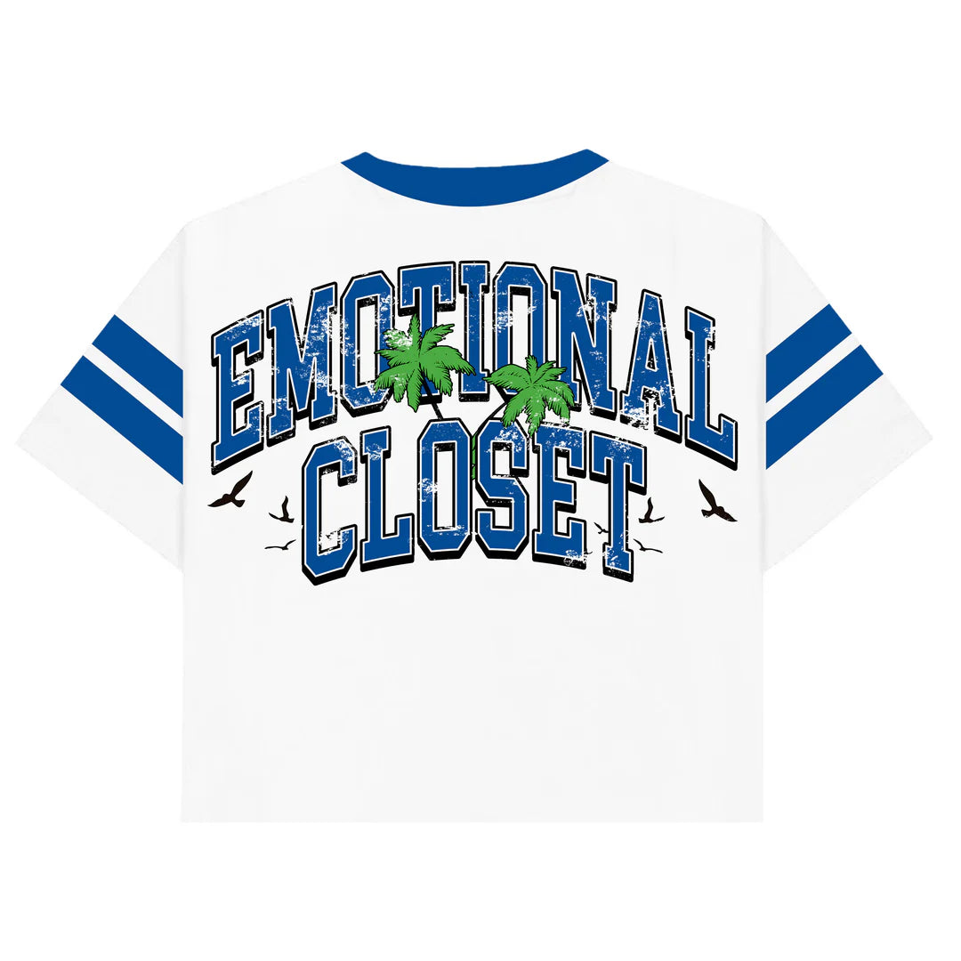 Mixed Emotion Guitar” Cropped Tee