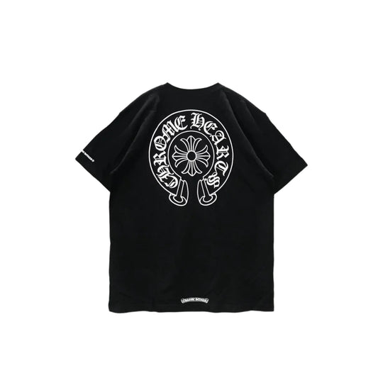 Chrome Hearts Classic Horseshoe Logo Short Sleeve T-shirt (USED)