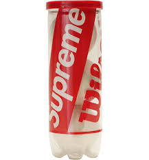 Supreme x Wilson Tennis White Balls