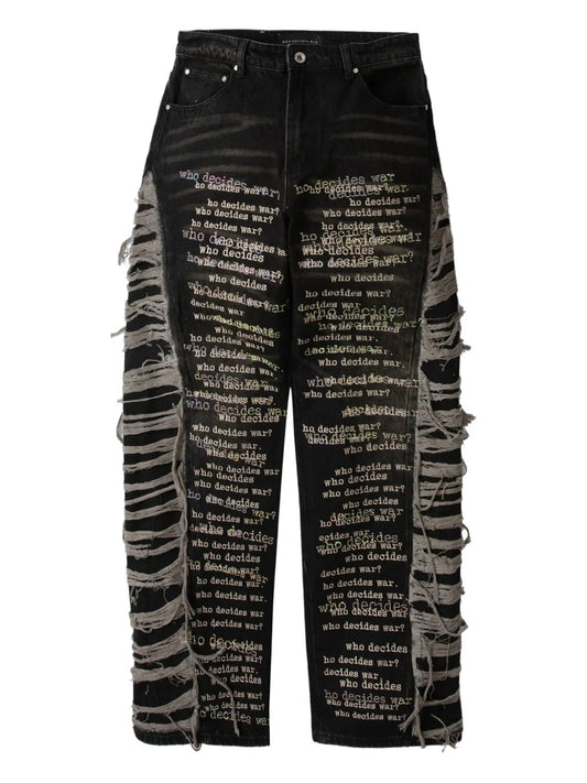 WDW Scipture Black Jeans