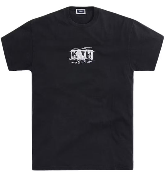 Kith Cowgirl Classic Logo Vintage Black Tee