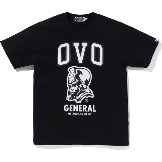 Bape x Ovo General Black Tee