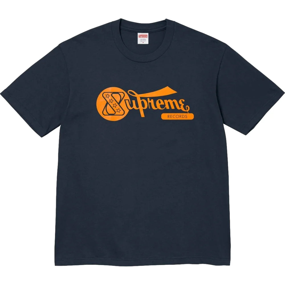 Supreme Records Navy Tee