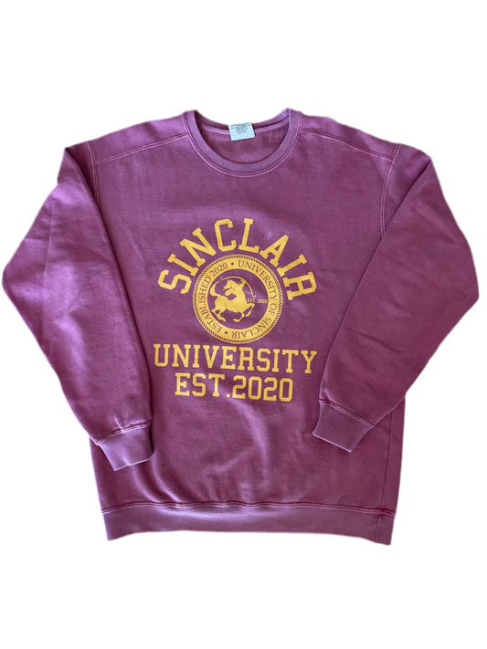 Sinclair University Red/Yellow Sweatshirt