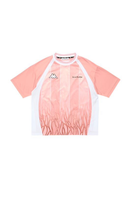 Acne Studios X Kappa Pink Soccer Jersey