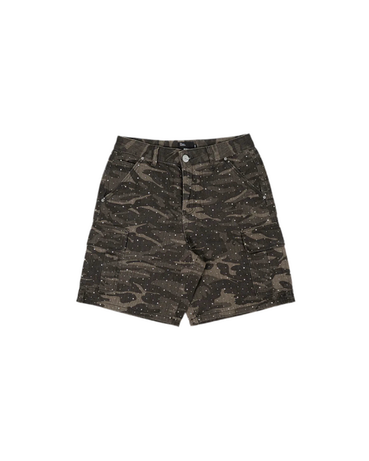 EPTM CRYSTAL CAMO SHORTS - DARK CAMO