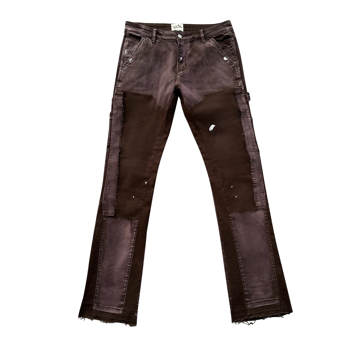 Triple Sevens Flare Pants Brown