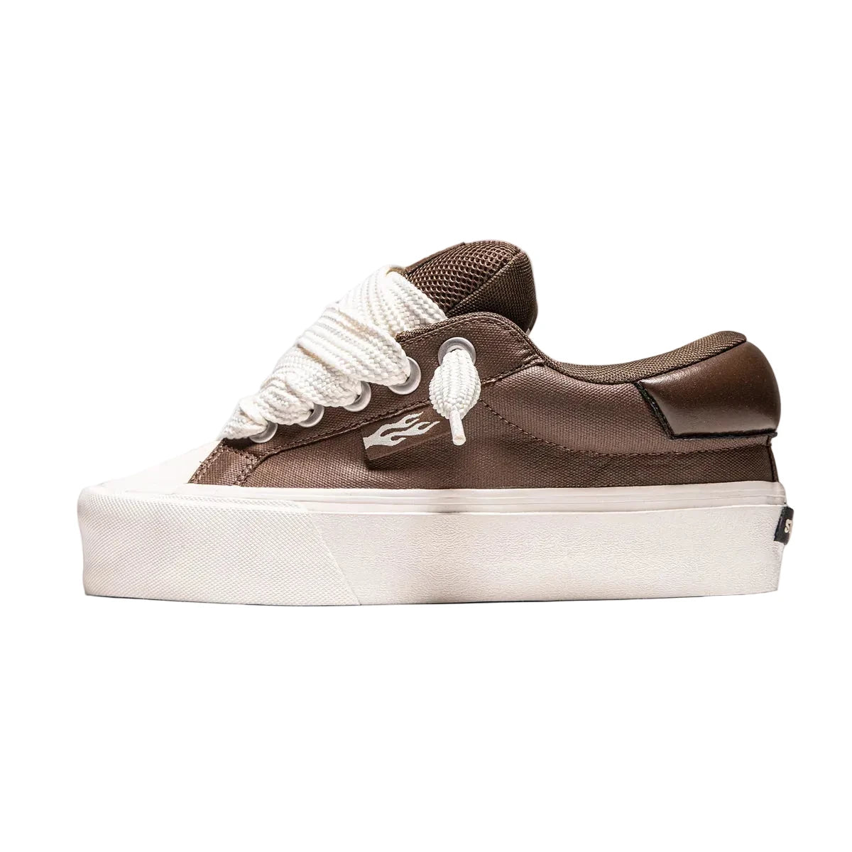 Straye Venice Buff Brown Coated Sneakers