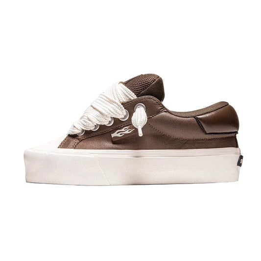 Straye Venice Buff Brown Coated Sneakers