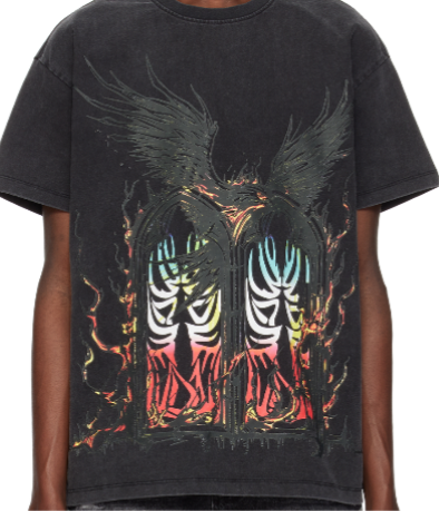 Who Decides War Eagle Arched Tee