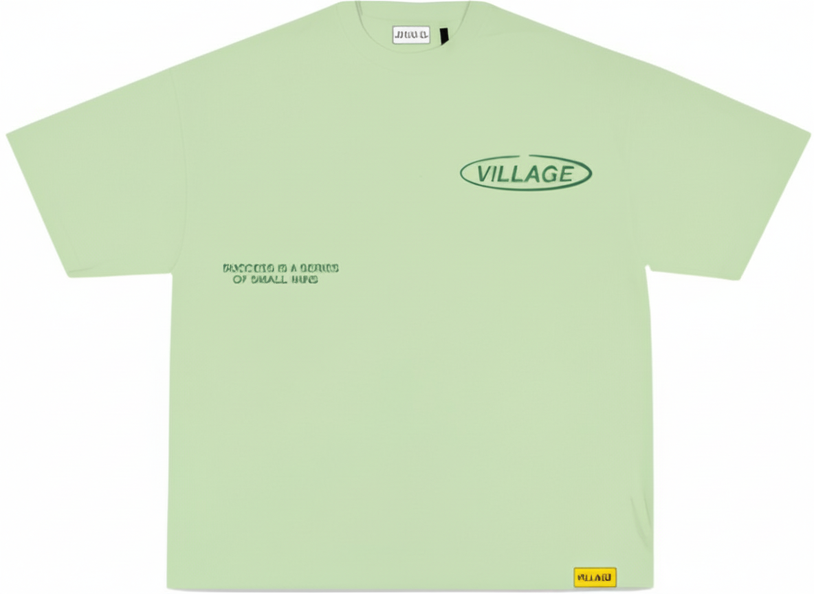 V!LLAGE SPEEDOMETER GREEN TEE