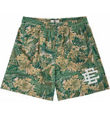 Eric Emanuel Green Leafy Camo Short