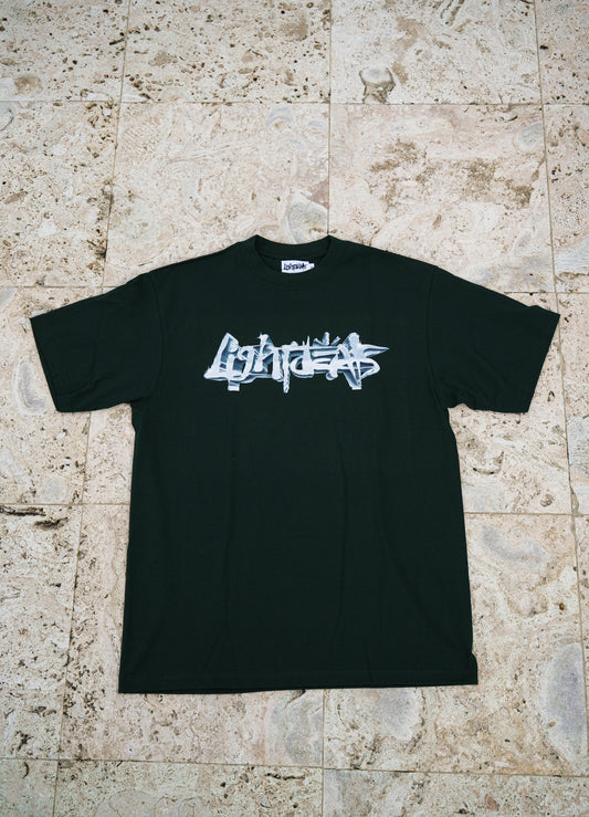 Light Deals Dark Green Tee