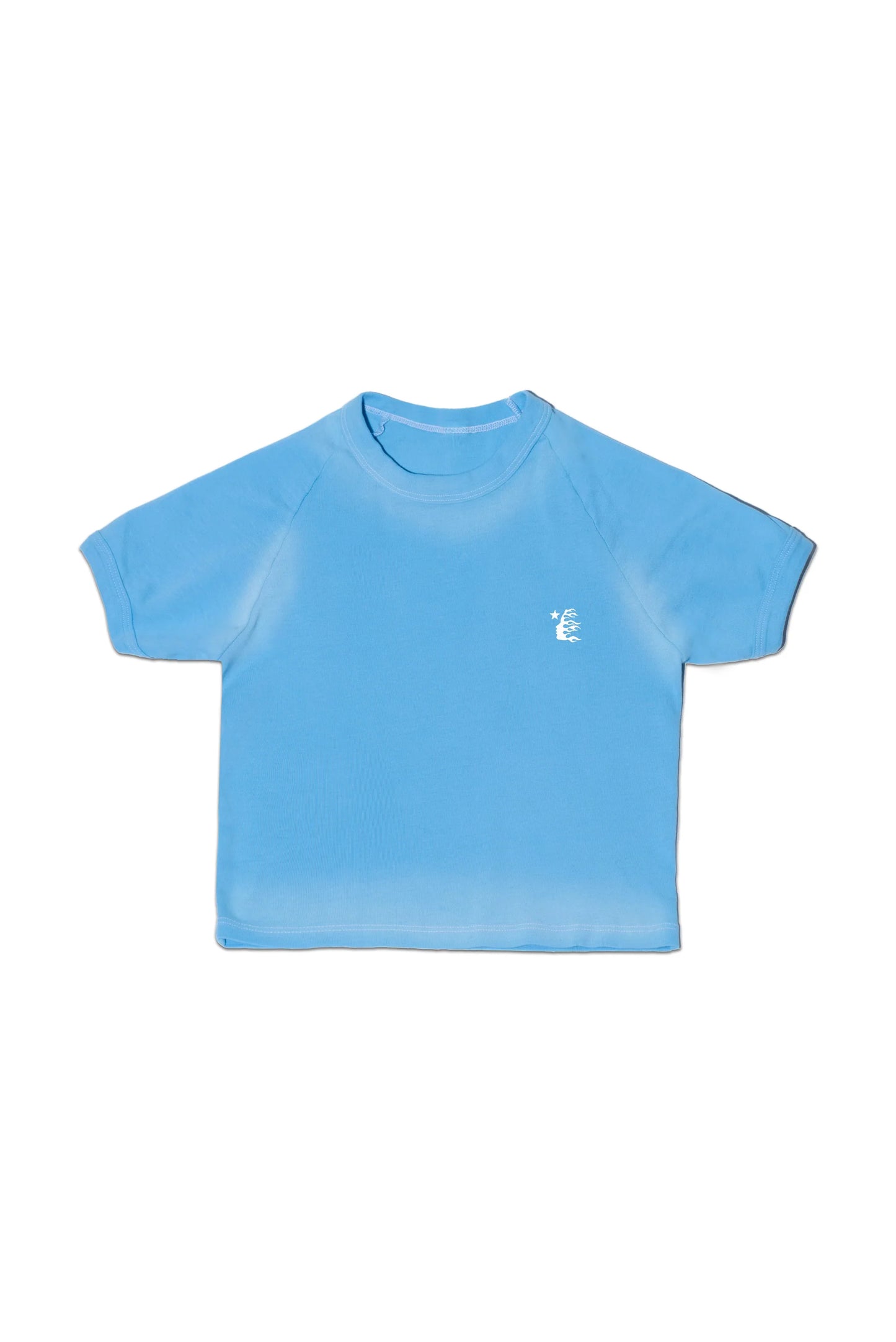 Hellstar Crop Blue Top