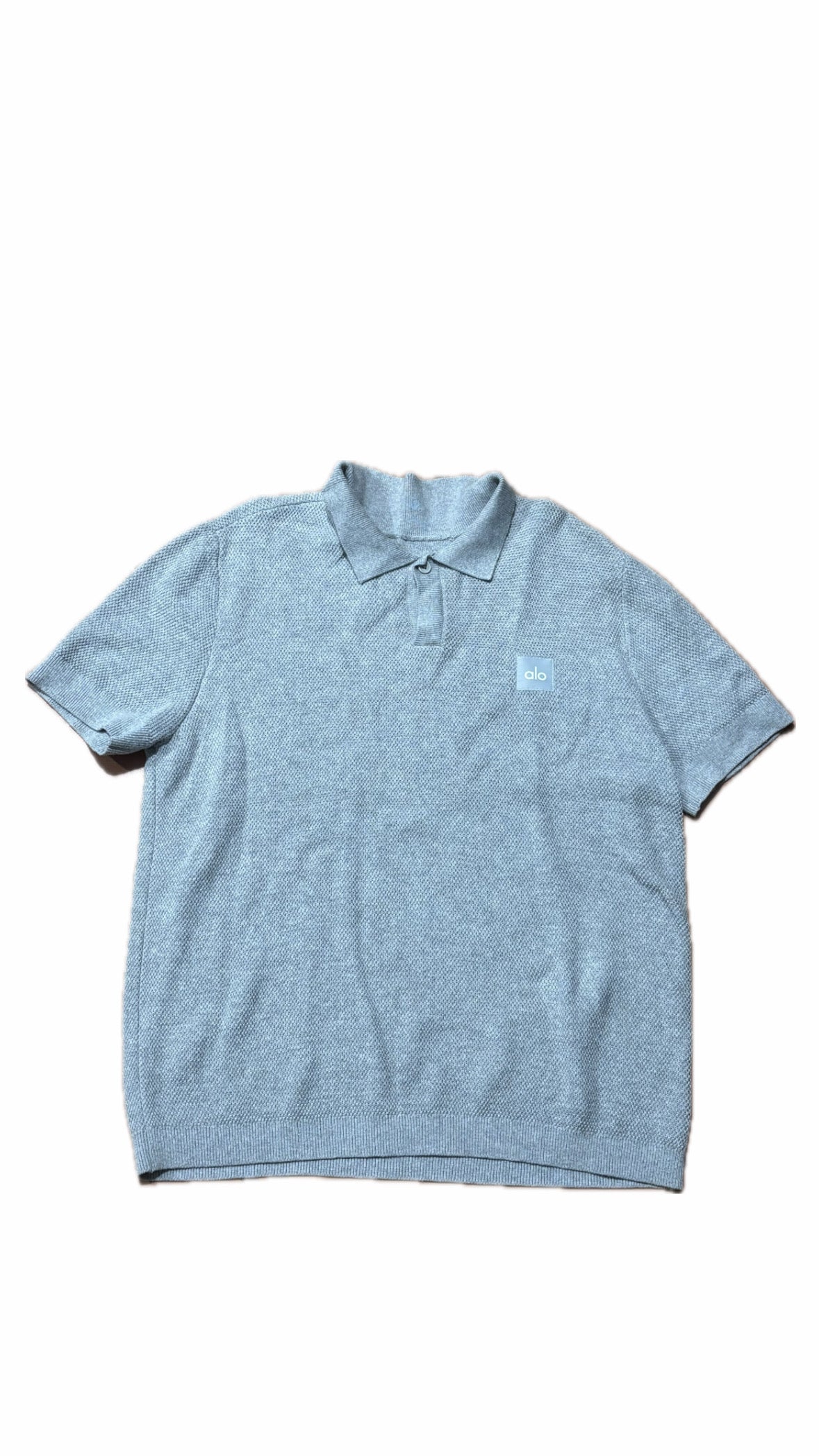 Alo Yoga Sports Club Sweater Knit Polo