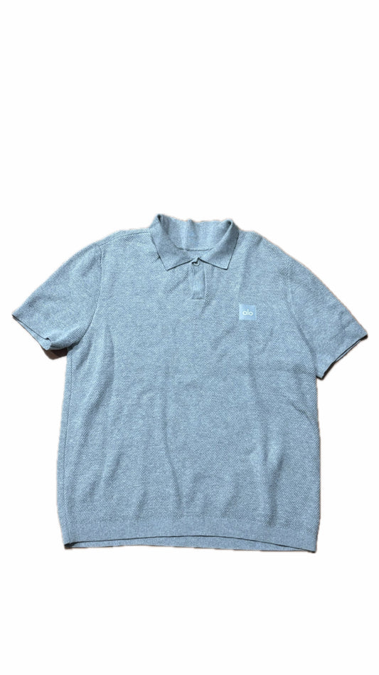 Alo Yoga Sports Club Sweater Knit Polo