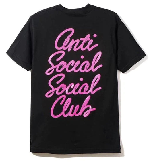 ASSC Cursive Black Tee