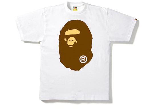 Bape Big Ape Head White Tee
