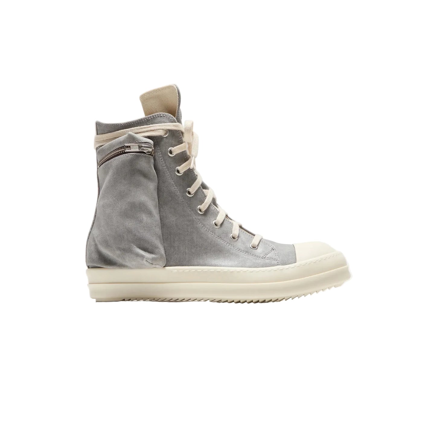 Rick Owens Cargo Ramone High Pearl Sneakers